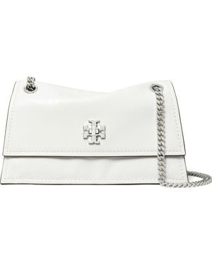 Tory Burch Mini Kira Turnlock Convertible Crossbody Bag - White