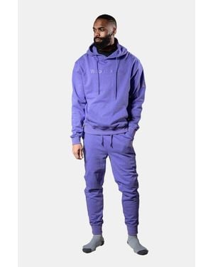 Woodpecker Cotton Sweatsuit - Blue