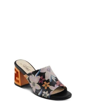 AZURA BY SPRING STEP Sculptor Slide Sandal - White
