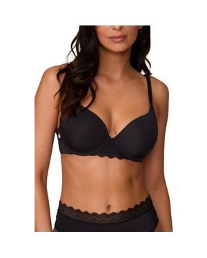 HARPER WILDE Base Lace T-Shirt Bra - Black