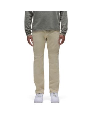 Hudson Jeans Blake Slim Straight Stretch Twill 5-Pocket Pants - Gray