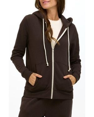 Threads For Thought Full Zip Hoodie - Black