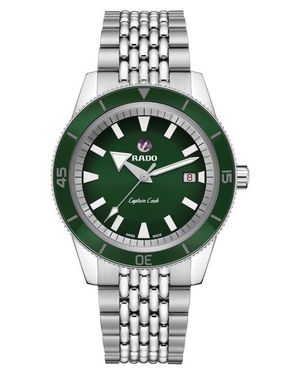 Rado Captain Cook Bracelet Watch, 43 Mm - Green