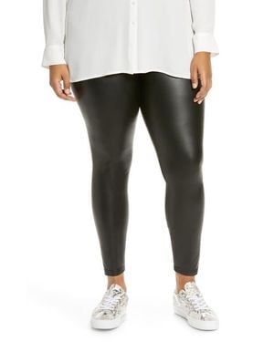 BP. Faux Leather Leggings - Black