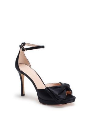 Kate Spade Bow Ankle Strap Sandal - Black