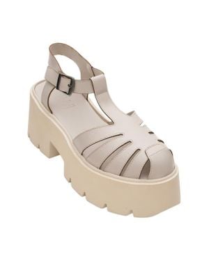 Prologue Shoes Verua Platform Sandal - Natural