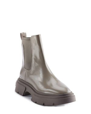 DKNY Fenella Lug Sole Chelsea Boot - Gray