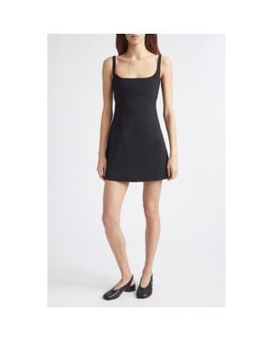 Sandy Liang Simon Minidress - Black