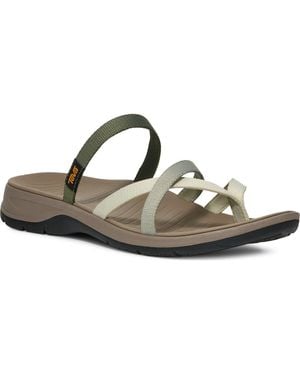 Teva Tirratraveler Flip Slide Sandal - Brown