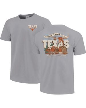 Image One Youth Texas Longhorns Local Campus Scene T-Shirt - Gray
