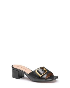 Johnston & Murphy Edith Buckle Slide Sandal - Multicolor