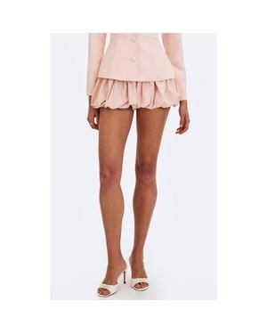 Miss Circle Savina Taffeta Bubble Shorts - Pink