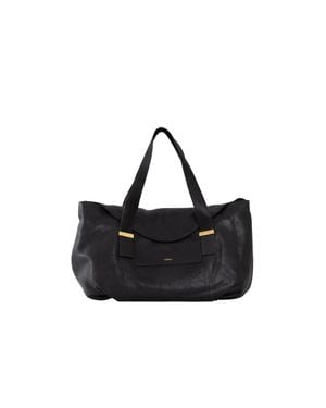 Esterah 7Am Leather Shoulder Bag - Black