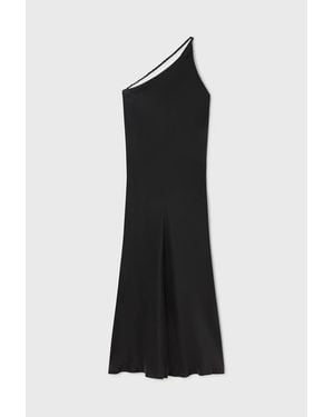 SILK LAUNDRY Slope Dress - Black