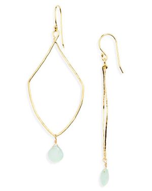 Kiara by Ki-Ele Morocco Drop Earrings - White