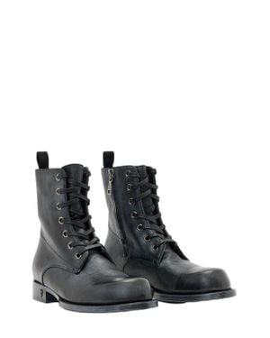 John Varvatos Two Five Two Zip Combat Boot - Black