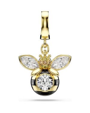Swarovski Idyllia Crystal Bee Charm - Metallic