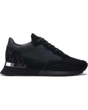 Mallet Popham Tumbled Sneakers - Black