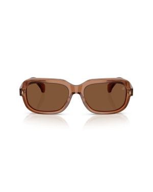 Moncler 55Mm Pillow Sunglasses - Brown