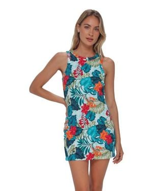 Swim Systems Giovanna Cover-Up Dress - Blue