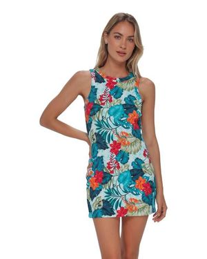 Swim Systems Giovanna Cover-Up Dress - Blue