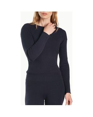 Oyun Cozy Tunic Sweatshirt - Blue