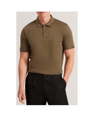 Ted Baker Connall Cotton Polo - Green