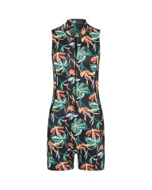 Mountain Warehouse Shorty Tropical Swimming Wetsuit - Green