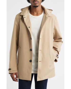 Save The Duck Benjamin Waterproof Rain Jacket - Natural