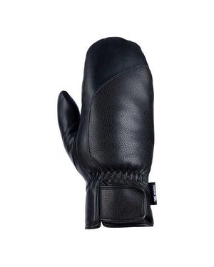 Trespass Fabiola Fleece Lined Logo Mittens - Black
