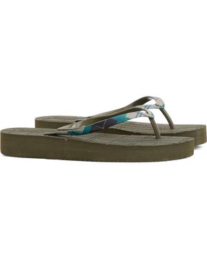 Barbour Tilda Wedge Filp Flop - Green