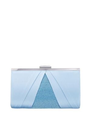 Nina Ophelia Frame Clutch - Blue