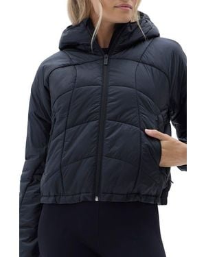 Halfdays Claude Water Repellent Quilted Puffer Jacket - Blue