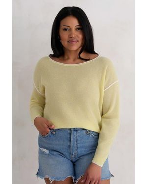 KADA The Awaken Boatneck Long Sleeve - Yellow