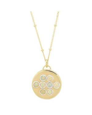 Elliot Young Love Locket Pendant - Metallic