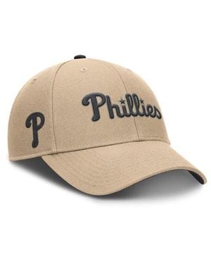 Nike Philadelphia Phillies Rise Adjustable Hat - Natural