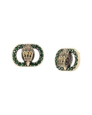 Kurt Geiger Chelsea Eagle Stud Earrings - Green