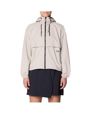 Mountain Hardwear Stryder Water Repellent Recycled Nylon Jacket - Natural