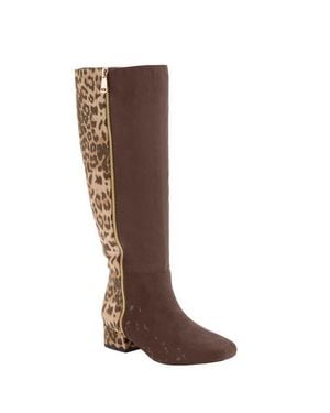 Comfortview The Emerald Wide Calf Boot - Brown