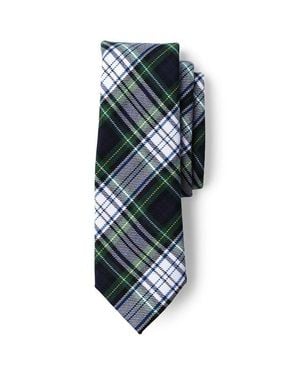 Lands' End School Uniform Adult Plaid To Be Tied Tie - Multicolor