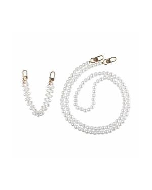 Cordée Cases Pearl Phone Chain Bundle - White