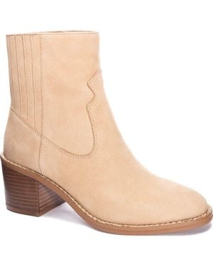 42 GOLD Miley Western Bootie - Natural