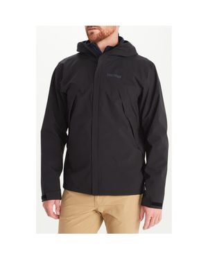 Marmot Precip Eco Pro Waterproof Hooded Jacket - Black