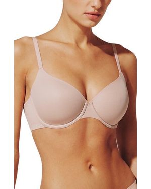 Thirdlove Comfortstretch Underwire Back Smoothing T-Shirt Bra - Natural