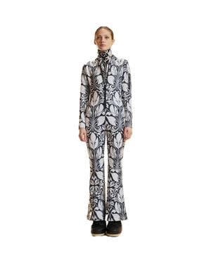 Cynthia Rowley Bonded Ski Suit - White