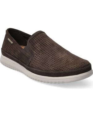 Mephisto Tiago Perforated Loafer - Brown