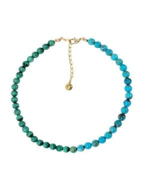 Fry Powers Malachite Collar Necklace - Blue
