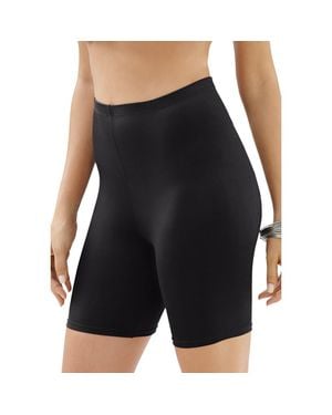 Swim 365 High Waist Full Coverage Swim Bike Short - Black