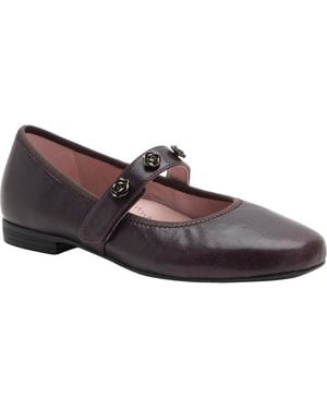 Alegria By Pg Lite Audree Mary Jane Flat - Brown