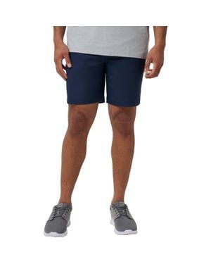 Travis Mathew Otc 2.0 Flat Front Shorts - Blue